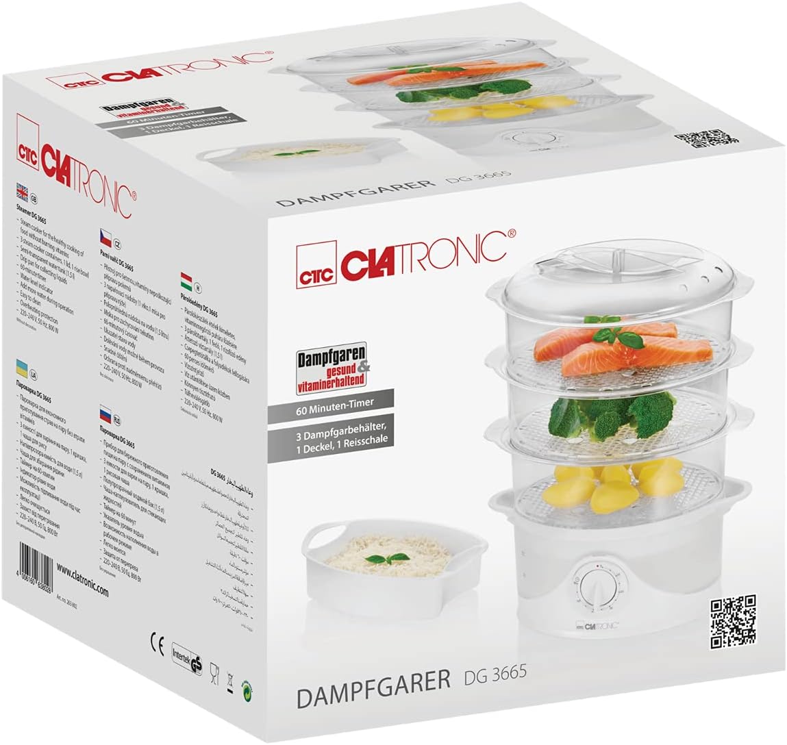 Cuiseur Vapeur Clatronic