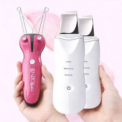 ✨ جهاز إزالة شعر الوجه وتنظيف البشرة 2 في 1 ✨